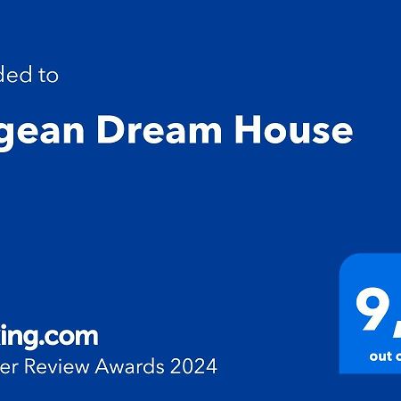 Aegean Dream House Villa Kamáresz Kültér fotó